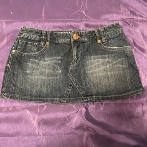 Roxy Denim Skirt Size 9